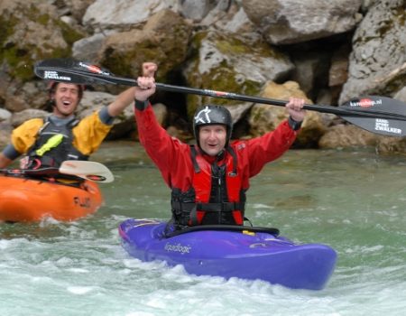 Beginnerscursus wildwaterkajakken Wildalpen