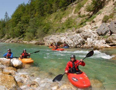 Beginnerscursus wildwaterkajakken Wildalpen