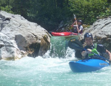 Semi-gevorderde cursus wildwater Slovenië