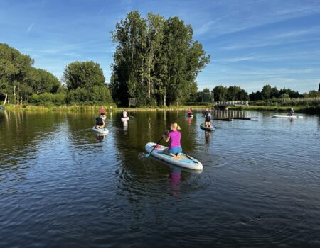 Sup cursus bij zwalker